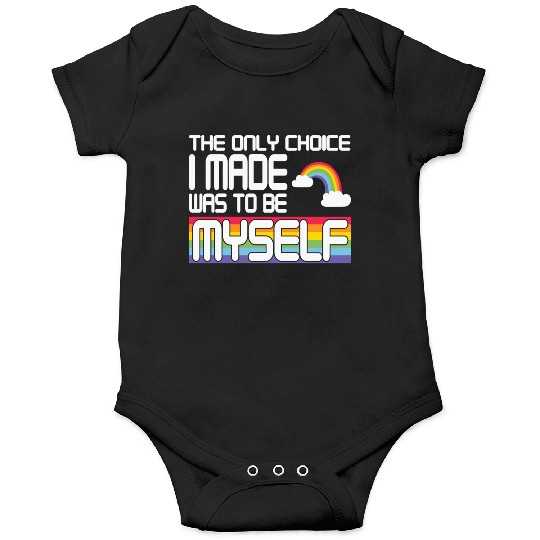 LBGT Flag Gay Pride Human Onesies