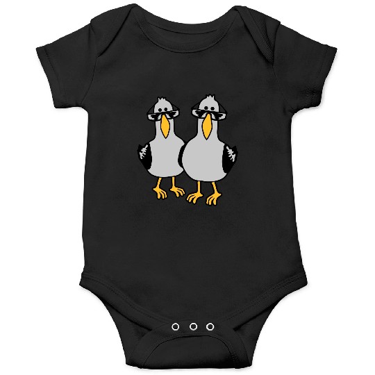 2 seagull friends team Onesies