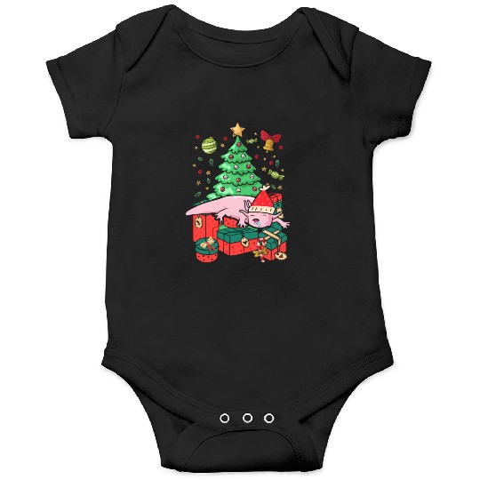Christmas Axolotl Ugly Christmas Gift Xmas Onesies