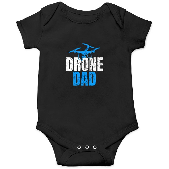 Drone Dad Drone Pilot Drone Operator Quadcopter Onesies