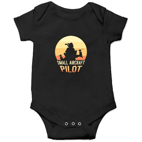 Small Aircraft Pilot Private Small Airplane Onesies