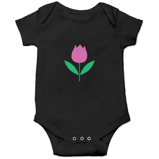 Tulip Garden Gardening Onesies