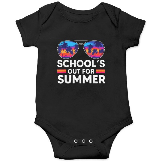 Schools Out For Summer Teacher Onesies