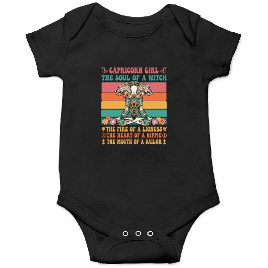 Capricorn Girl Astrology Sign Onesies