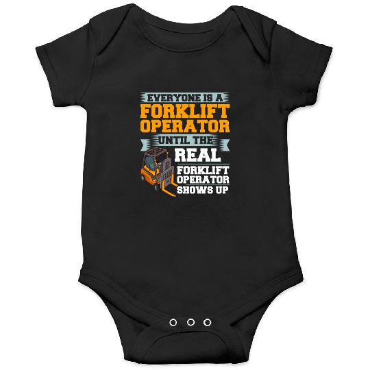 Forklift Operator Driver Lift Truck Training Onesies