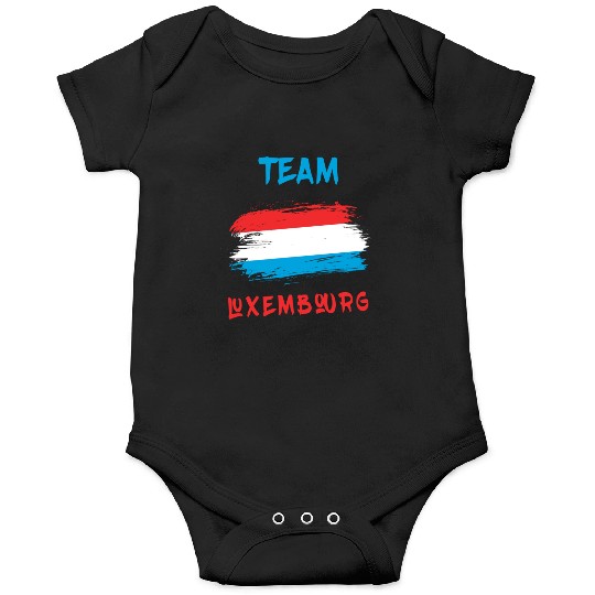 Team Luxembourg flags design Onesies