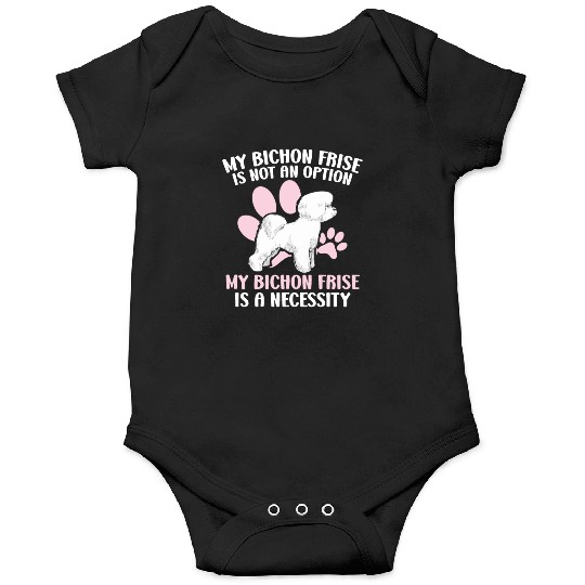 Bichon Frise Dog Lover Dog Breeder Puppy Paw Love Onesies