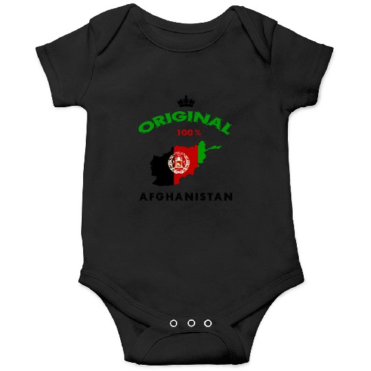 Afghanistan original 100% flag design Onesies