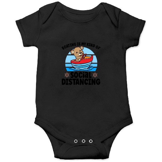 Sailing Sailboat Boating Kid Child Yacht Boat Onesies