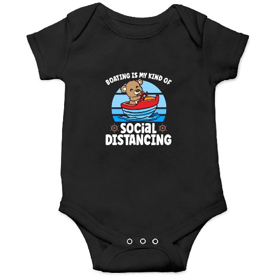 Sailing Sailboat Boating Kid Child Yacht Boat Onesies