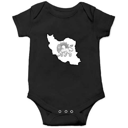 Iran Lion Sun Onesies