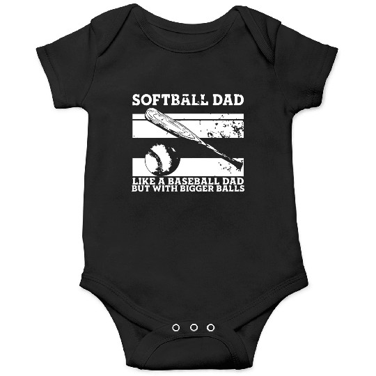 Softball Dad Onesies