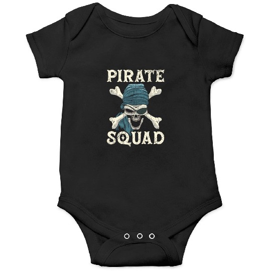 Pirate Squad Caribbean Buccaneer Pirate Lover Onesies