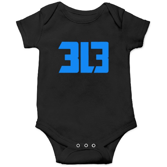 detroit lions 313 Onesies
