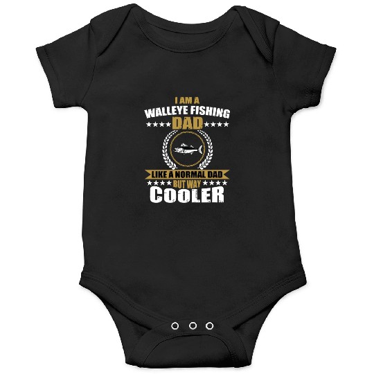 Walleye Fishing Dad For Men Onesies