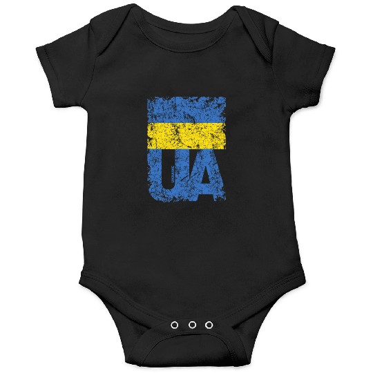 I stand with Ukraine. Support Ukraine. Stop War Onesies