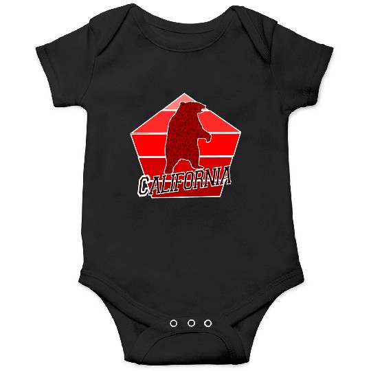 California Bear Flag Onesies