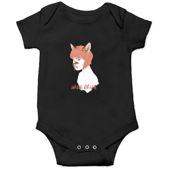 Wild Child Anthropomorphic Fox Design Onesies