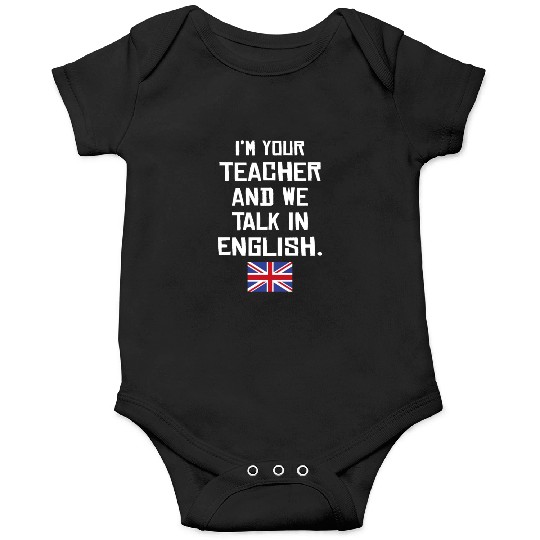 British English Teacher Onesies