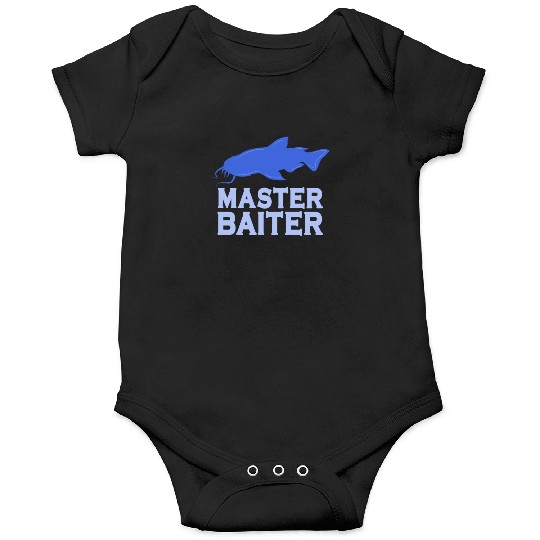 Master Baiter - Wels Catfish Hunter Onesies