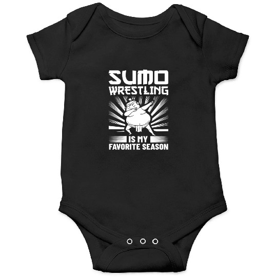 Sumo Wrestling Japanese Wrestler Sport Mawashi Onesies