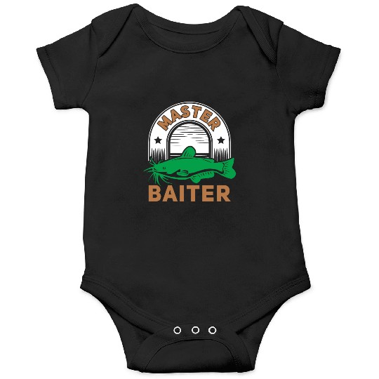 Master Baiter - Wels Catfish Hunter Onesies