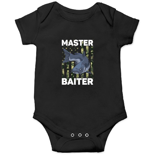 Master Baiter - Wels Catfish Hunter Onesies