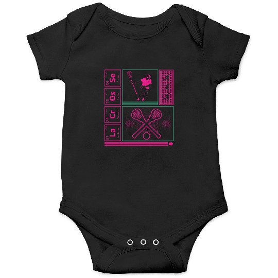 Lacrosse Periodic Table Element Onesies, Lacrosse