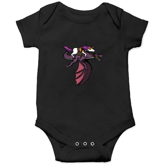 Unicorn Riding Dragon Onesies