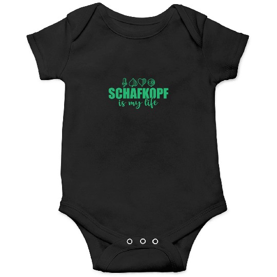 Schafkopf is my Life Card Game playing Card Onesies
