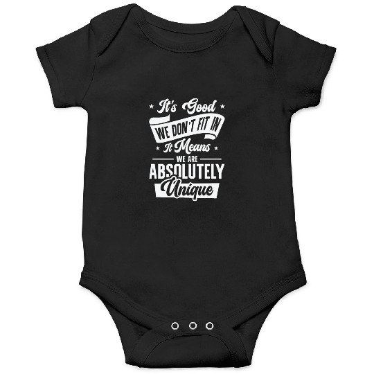 Positivity Misfits Poets Poetry Unique Uniqueness Onesies