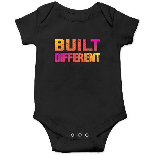 Built Different On Another Level Funny Gaming Onesies