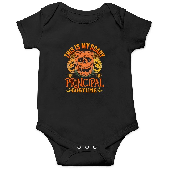This Is My Scary Principal Costume Funny Halloween Onesies