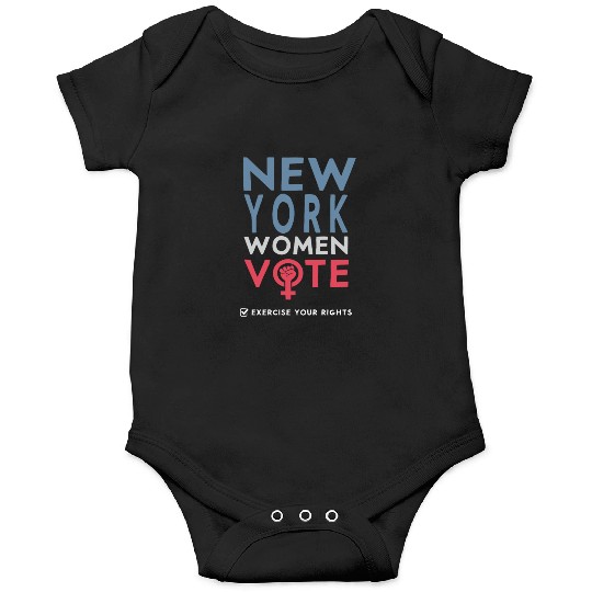 New York Women Vote Voter 2022 Election Feminist Onesies