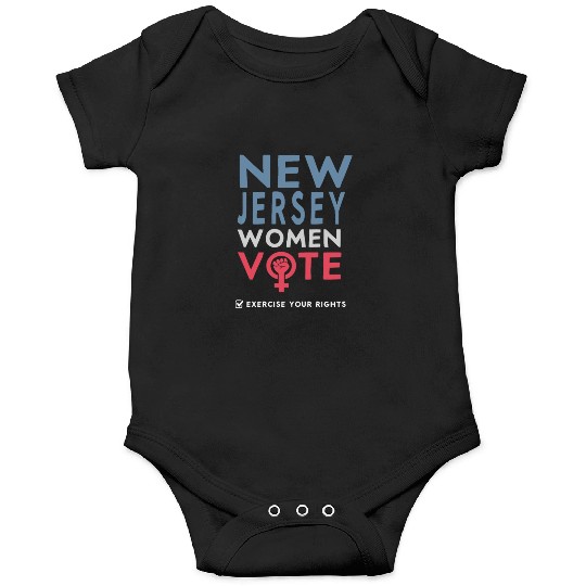 New Jersey Women Vote Voter 2022 Election Onesies