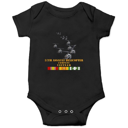 Army 57th Assault Helicopter Co w VN SVC X 300 Onesies