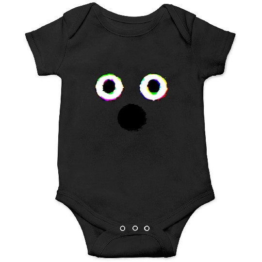Glitch Ghost Face Onesies