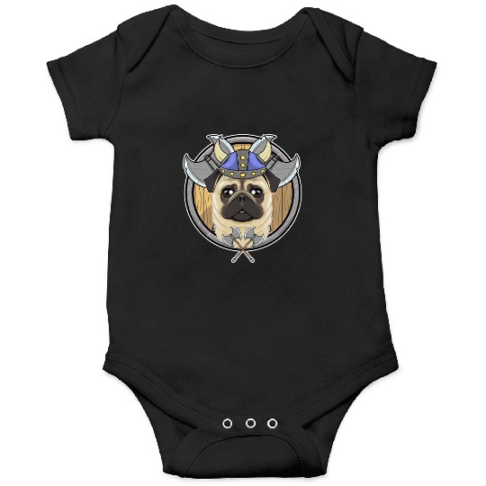 Pug I Valhalla I Viking Onesies
