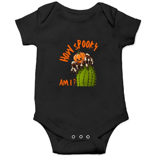 Halloween Scary Pumpkin Spider Costume Onesies