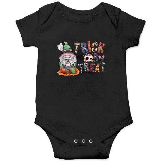 Trick Or Treat Gnome Onesies