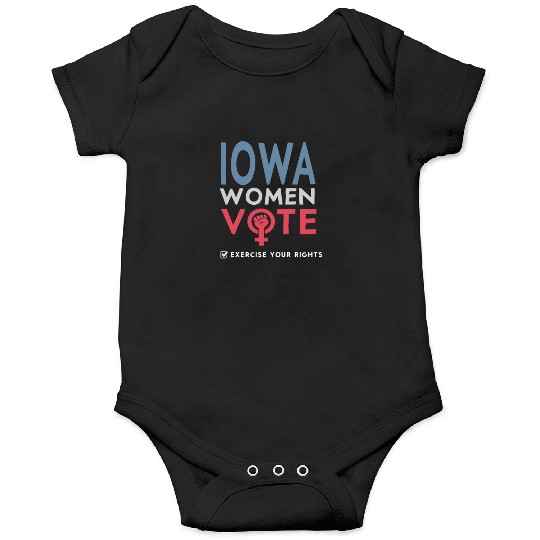 Iowa Women Vote Voter 2022 Election Feminist Onesies