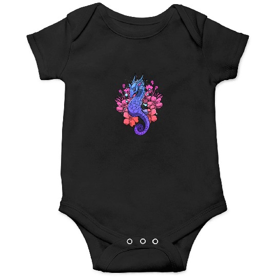 Gothic Sea Horse Onesies