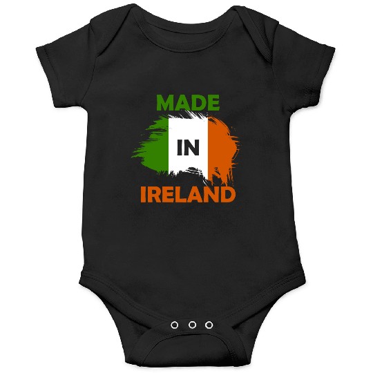 made in ireland scratch Onesies