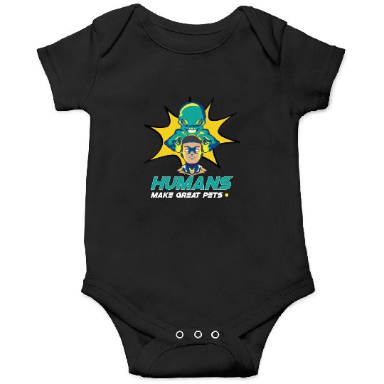 Alien Extraterrestrial Area 51 UFO Space Geek Gift Onesies