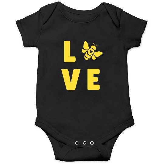 I Love Bees Save The Bees Lover Beekeeper Pullover Onesies