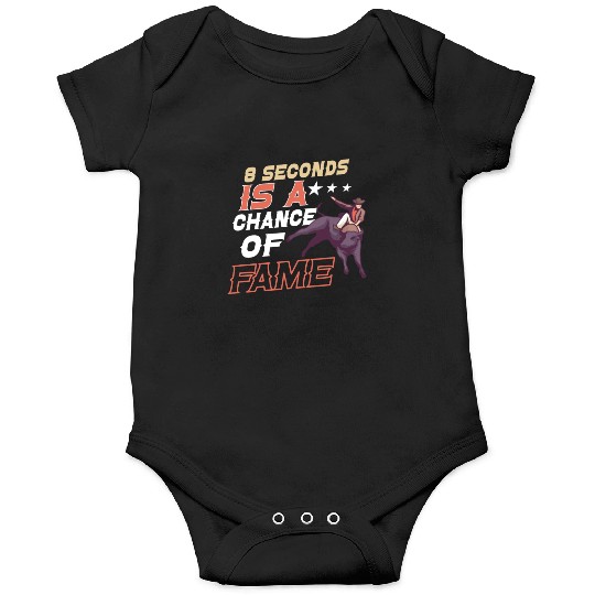 Rodeo Bull Riding Livestock Show Farmer Cattle Onesies