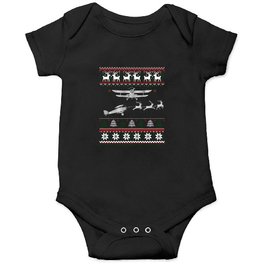 Best Christmas Thanksgiving Gift Pilots Aviation Onesies
