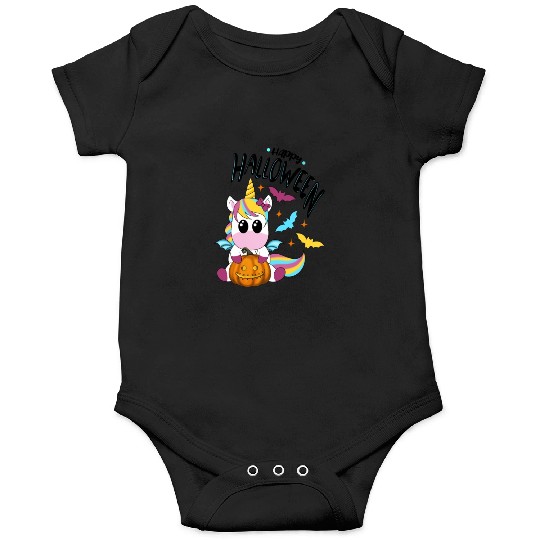 Bat Unicorn - Happy Halloween Onesies