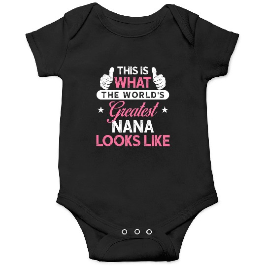 Womens Nana Onesies Gift World s Greatest Nana Onesies