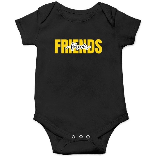 Friends forever. World's friendship day Onesies